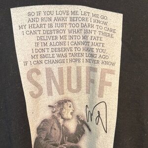 Black Snuff Graphic Hoodie